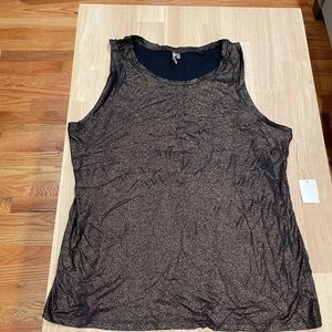 Metallic Banana Republic tank top